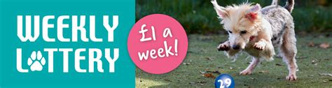 rspca weekly lottery